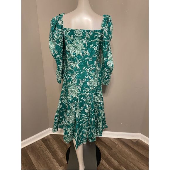 MILLE Penelope Dress in Jade Paradise - Picture 6 of 8